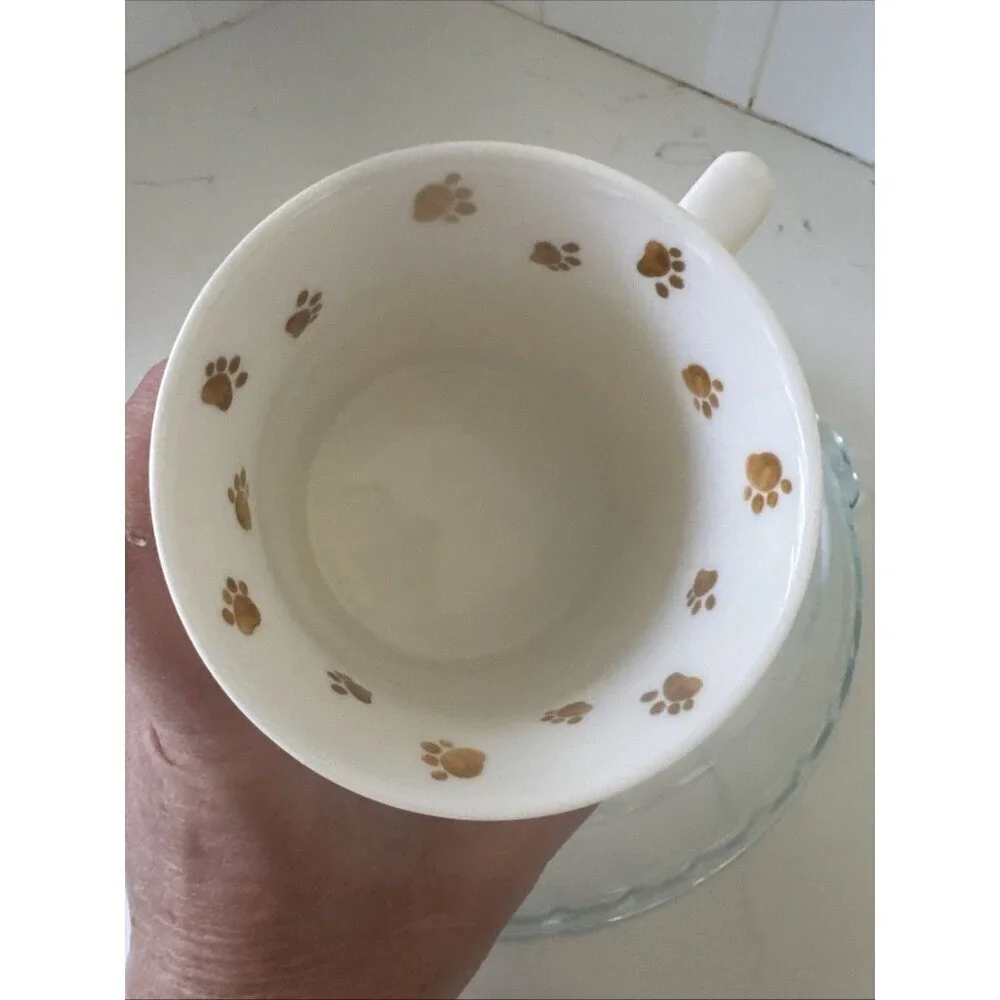 Cooksmart Fine China England 16oz Cute Dogs w/Sweaters & Bandanas Coffee Tea Cup